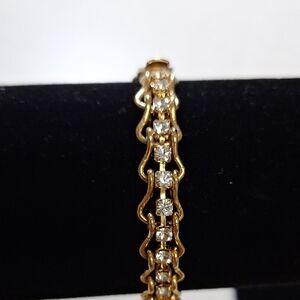 Gold and Silver Women's Chain Bracelet